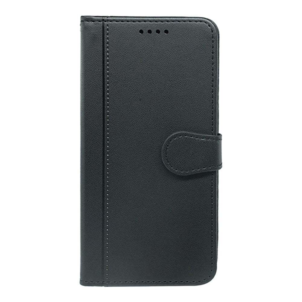 For iPhone 17 Wallet Case Magnetic Snap Leather Phone Cover with Strap