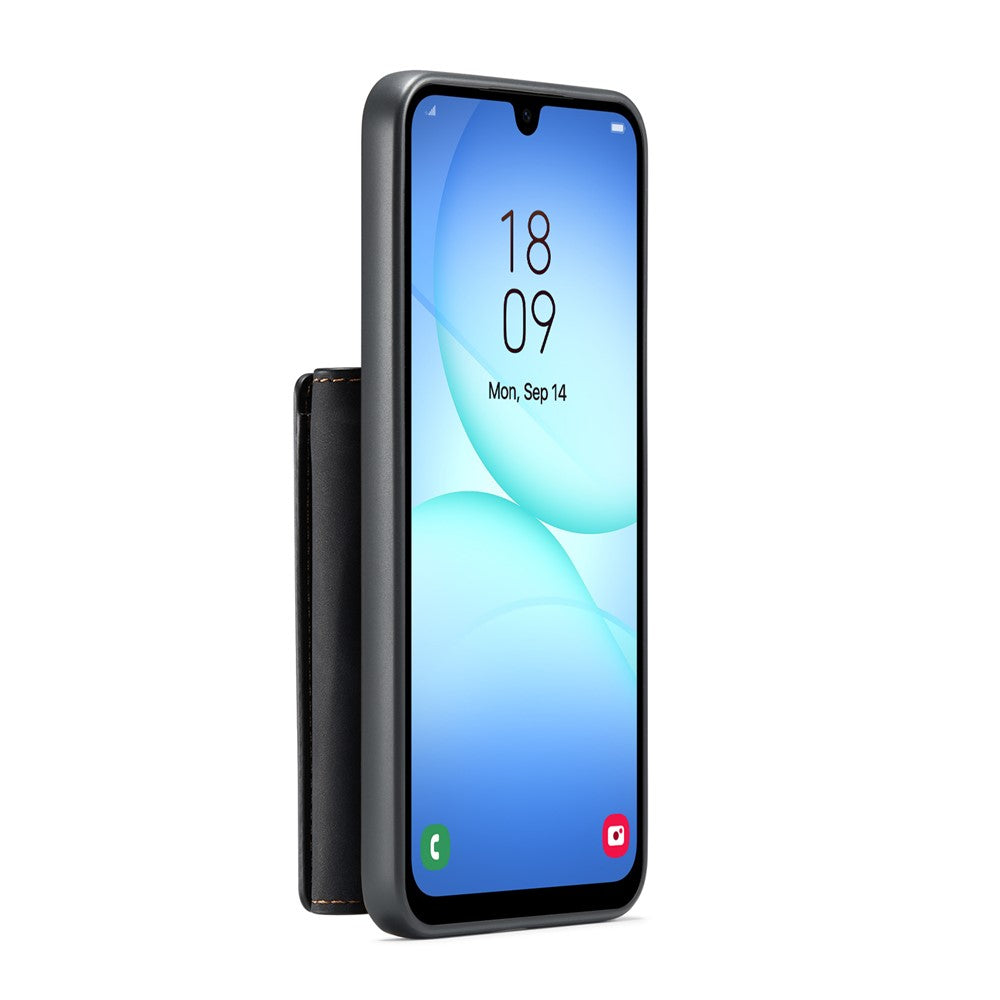 DG.MING M1 Series for Samsung Galaxy A17 5G  /  4G Case Kickstand PU Phone Cover with Detachable Wallet