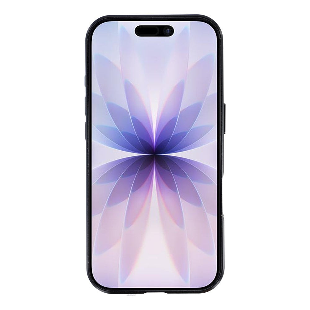 For iPhone 17 Case Ultra Clear Double-Sided Tempered Glass + Magnetic Metal Frame Phone Cover