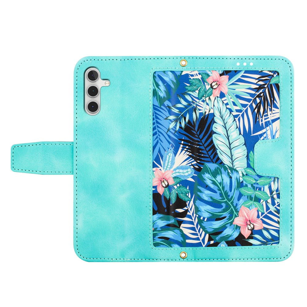 For Samsung Galaxy S26 / S26 Pro Case PU Leather Floral Phone Cover with Card Slots
