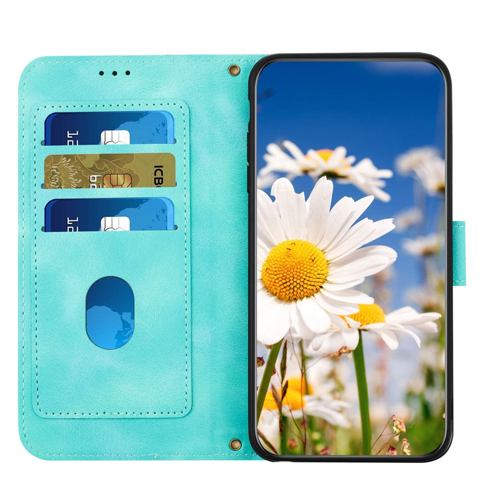 For Samsung Galaxy S26 / S26 Pro Case PU Leather Floral Phone Cover with Card Slots