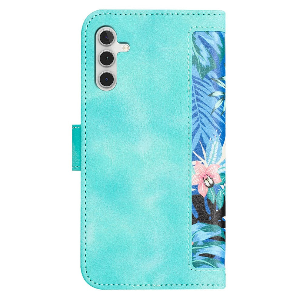 For Samsung Galaxy S26 / S26 Pro Case PU Leather Floral Phone Cover with Card Slots