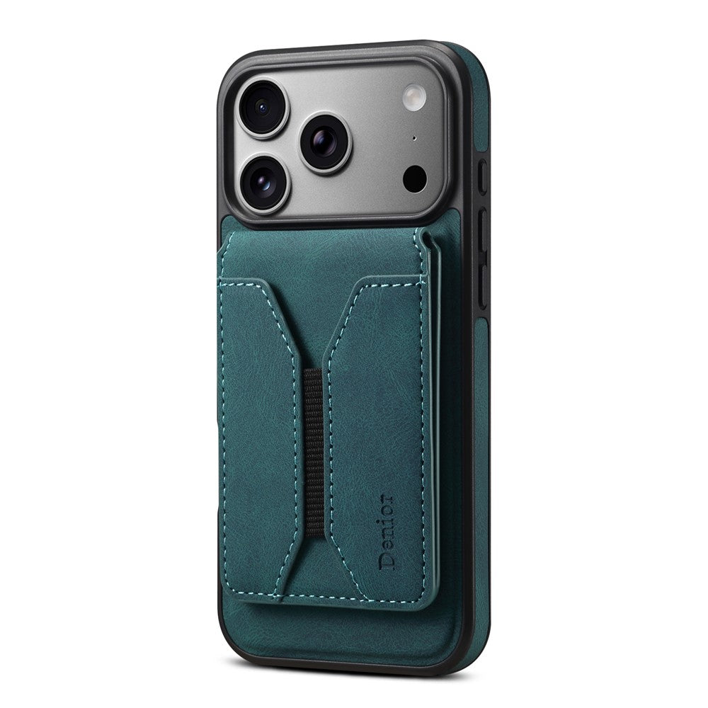 DENIOR D17 For iPhone 17 Pro Case Compatible with MagSafe Card Bag Phone Cover