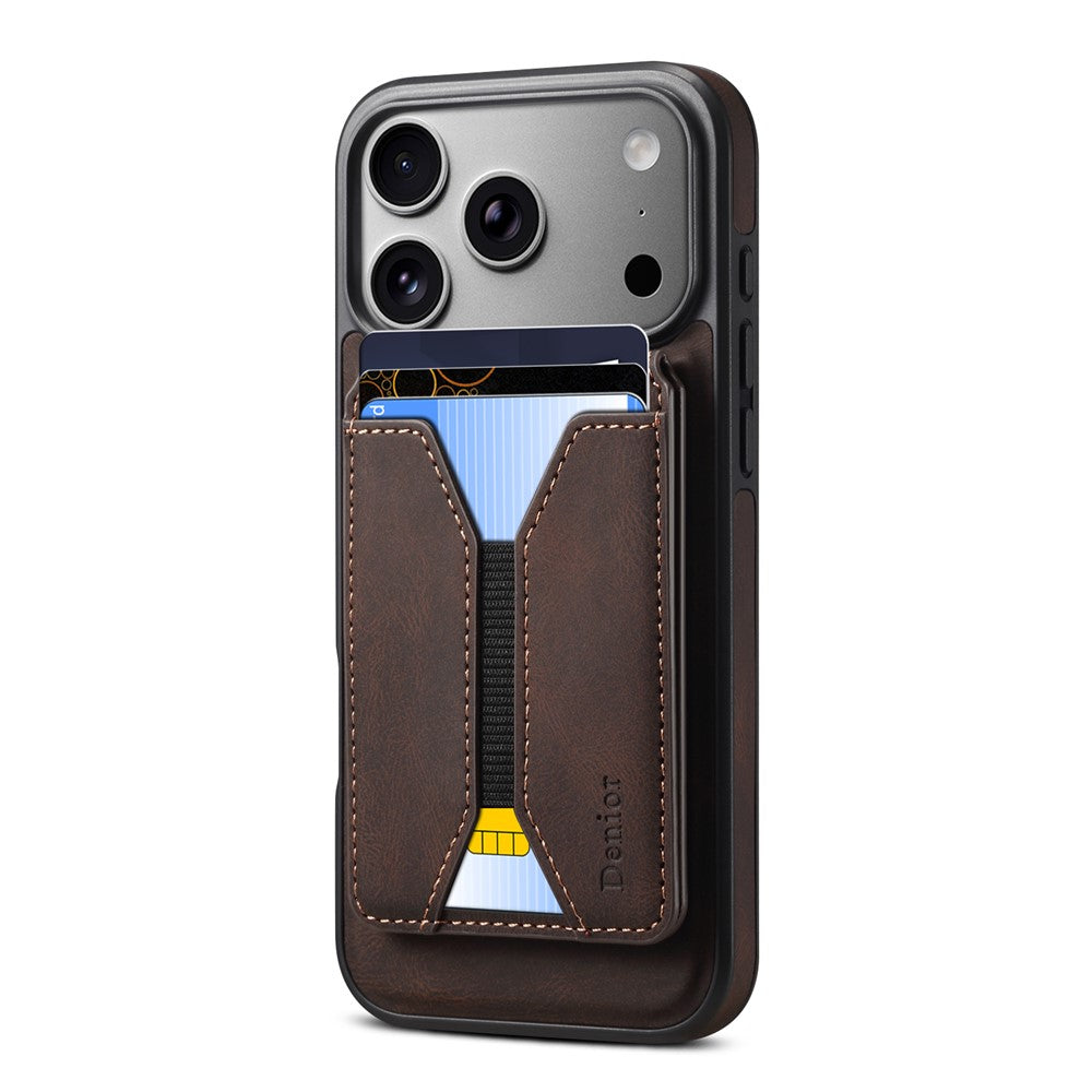 DENIOR D17 For iPhone 17 Pro Max Case Compatible with MagSafe Card Bag Phone Cover