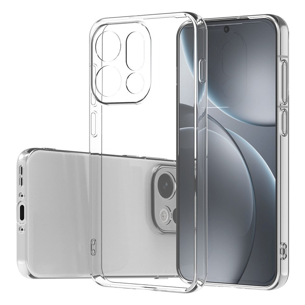 For Oppo Find X9 5G Back Cover Ultra Thin Flexible TPU Clear Phone Case