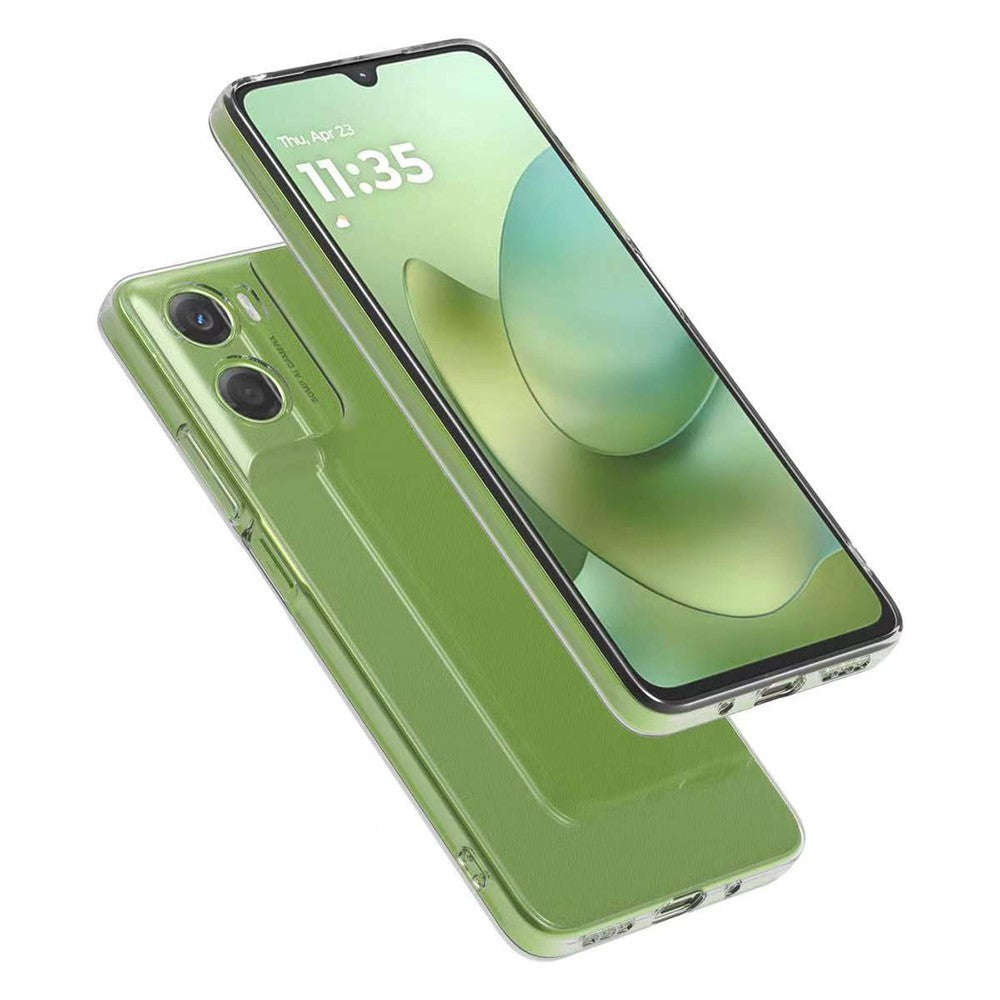 For Motorola Moto G06 4G Back Cover Ultra Thin Flexible TPU Clear Phone Case
