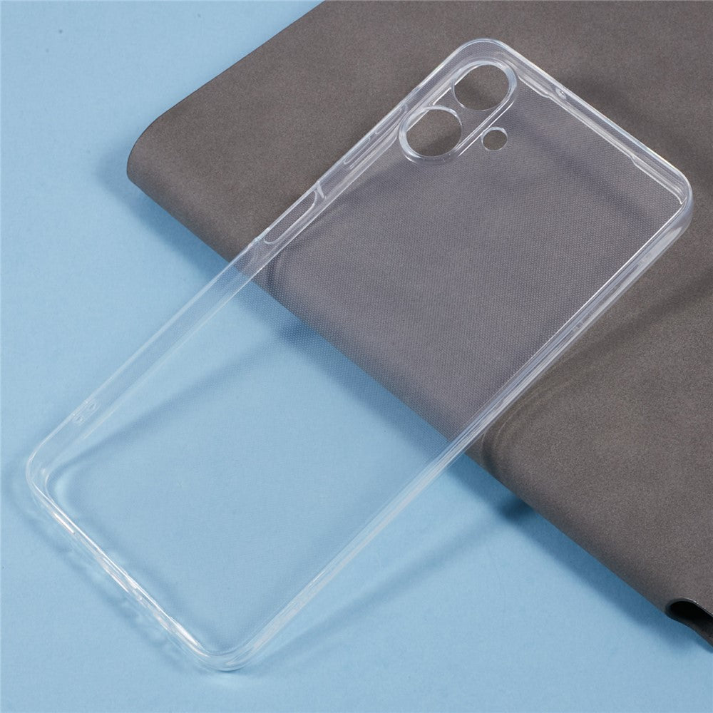For Samsung Galaxy A07 4G Case Shockproof 1.5mm Thickness Clear TPU Phone Cover