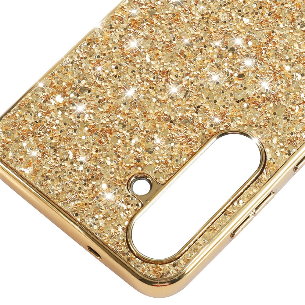 For Samsung Galaxy S25 FE Case TPU + PC Sparkling Glitter Phone Back Cover