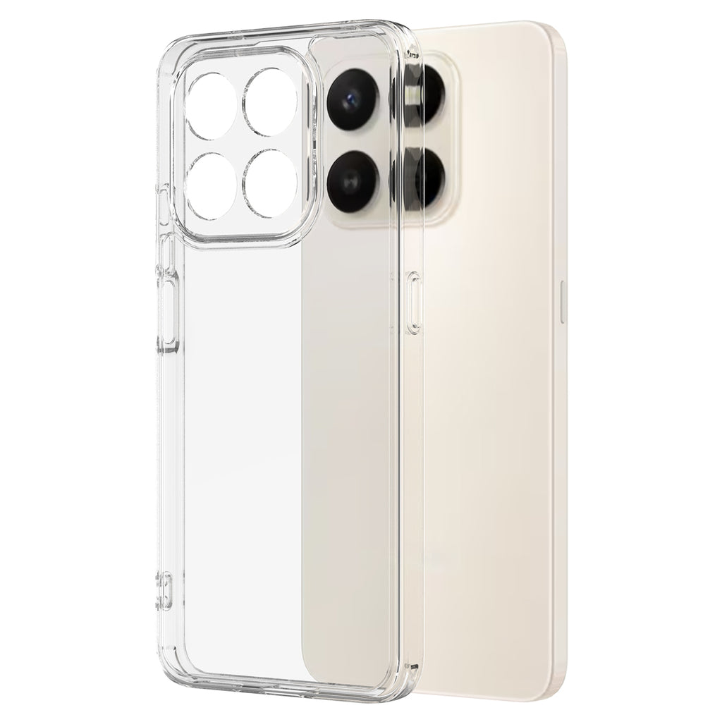 For Honor 400 Smart 5G / Honor X7d 4G / Honor X7d 5G / Honor 400 Smart 4G Clear Phone Case TPU+Acrylic Shockproof Phone Back Cover