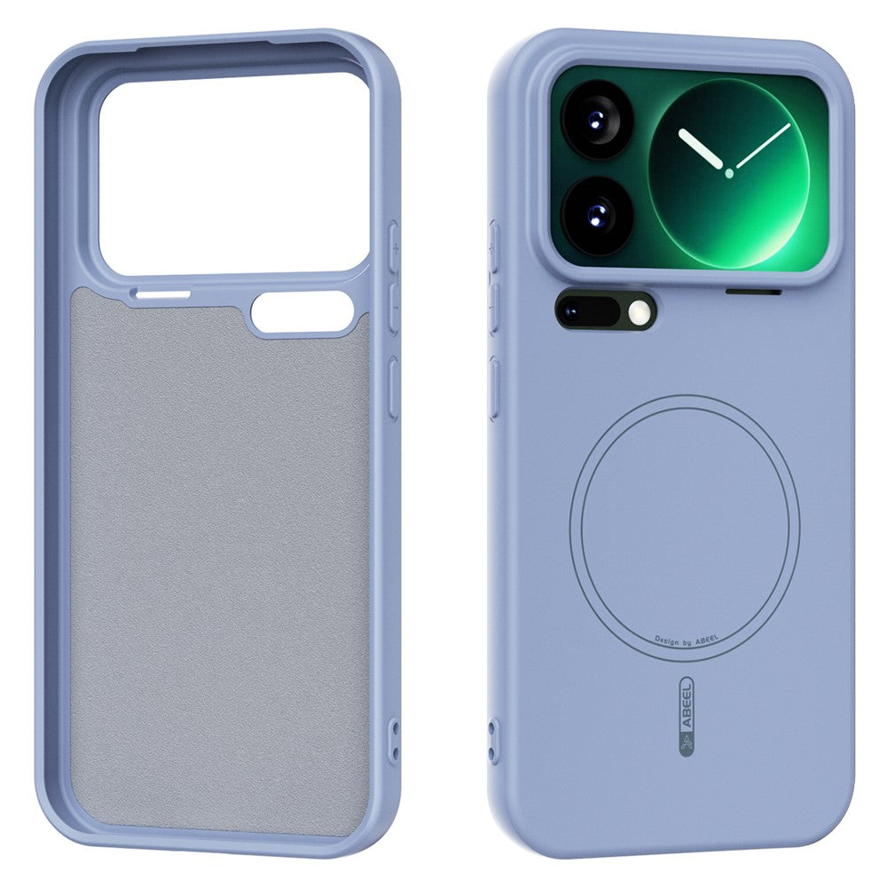 ABEEL For Xiaomi 17 Pro Max Case Compatible with MagSafe Skin Touch Liquid Silicone Phone Back Cover