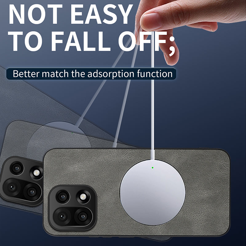 For OnePlus 15 5G Magnetic Case WANLONFENG SD Series PC TPU Phone Cover with 2Pcs Screen Film