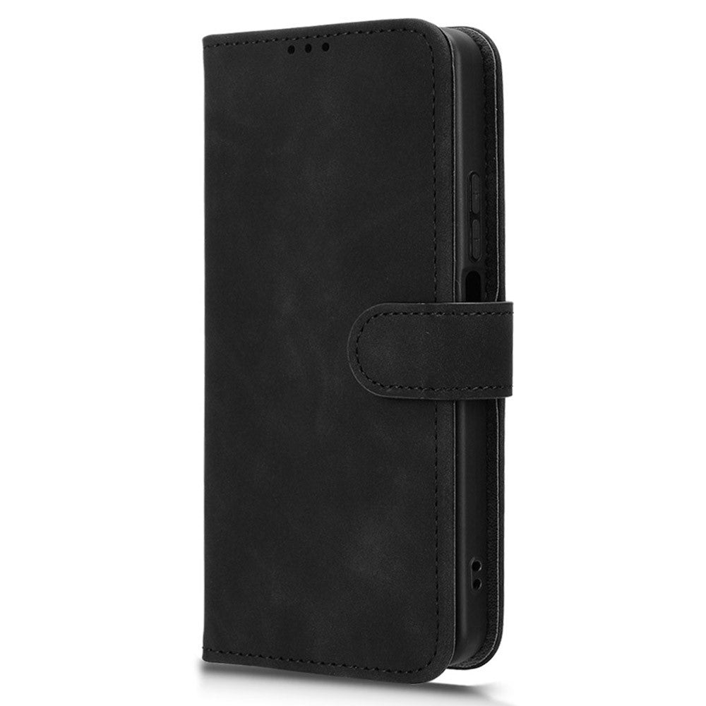 For TCL K33 5G Leather Case Skin Feel Anti Drop Wallet Flip Phone Cover
