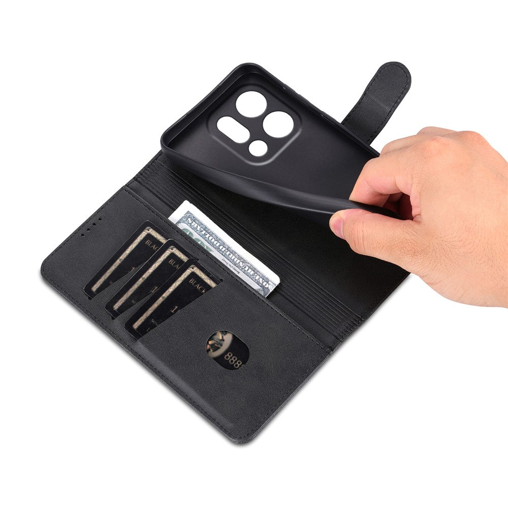 AZNS For Oppo Find X9 5G Case PU Leather Wallet Phone Cover