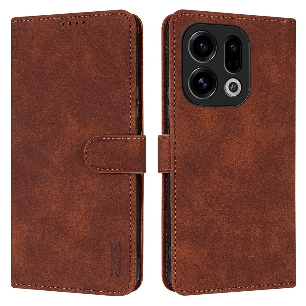 AZNS For Oppo Find X9 5G Case PU Leather Wallet Phone Cover
