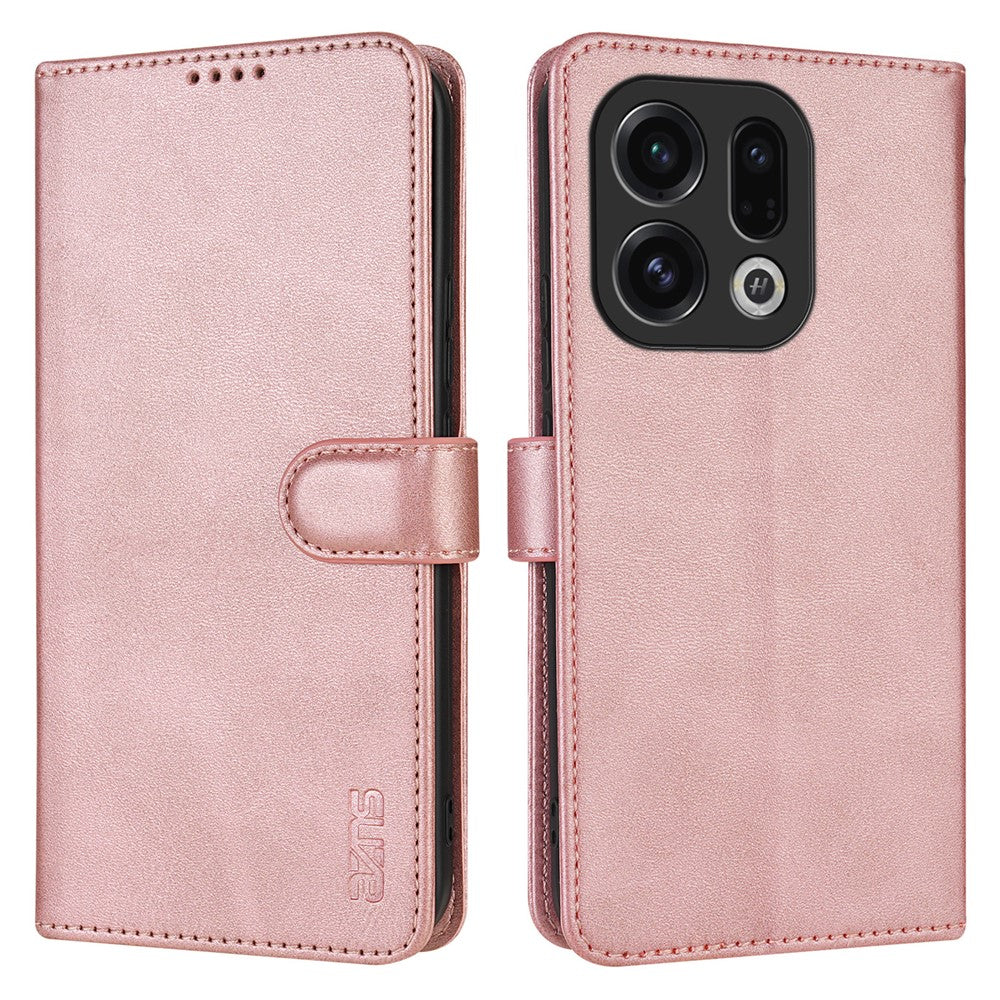 AZNS For Oppo Find X9 5G Case PU Leather Wallet Phone Cover
