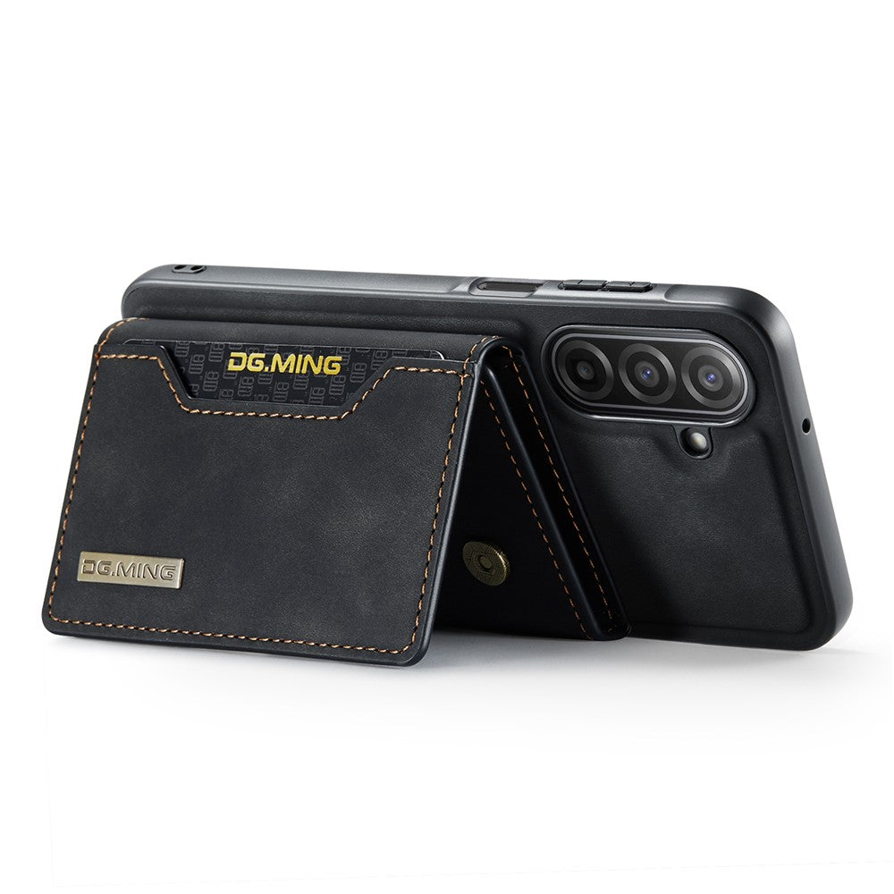 DG.MING M2 Series for Samsung Galaxy A17 5G  /  4G Case PU + PC + TPU Phone Cover Detachable Wallet