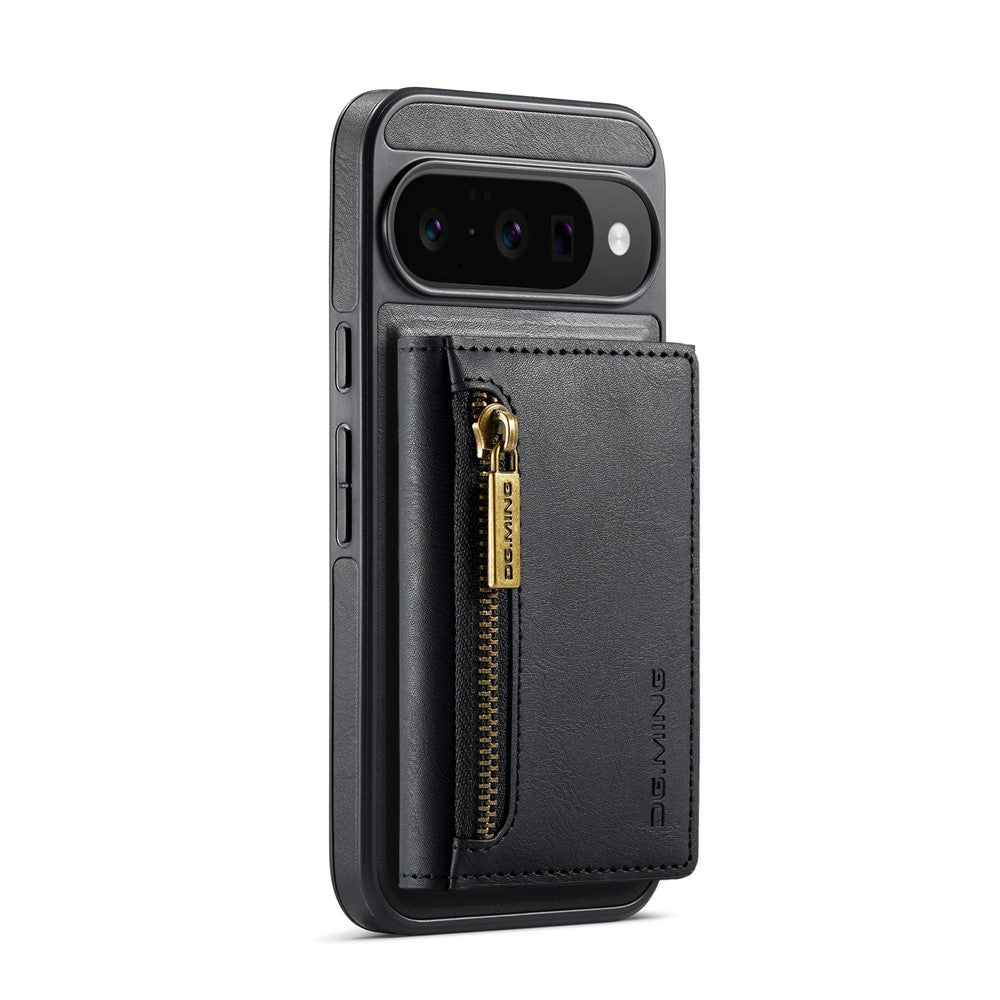 DG.MING M5 Series For Google Pixel 10  /  10 Pro Case Detachable Magnetic Leather Phone Cover with Card Slots