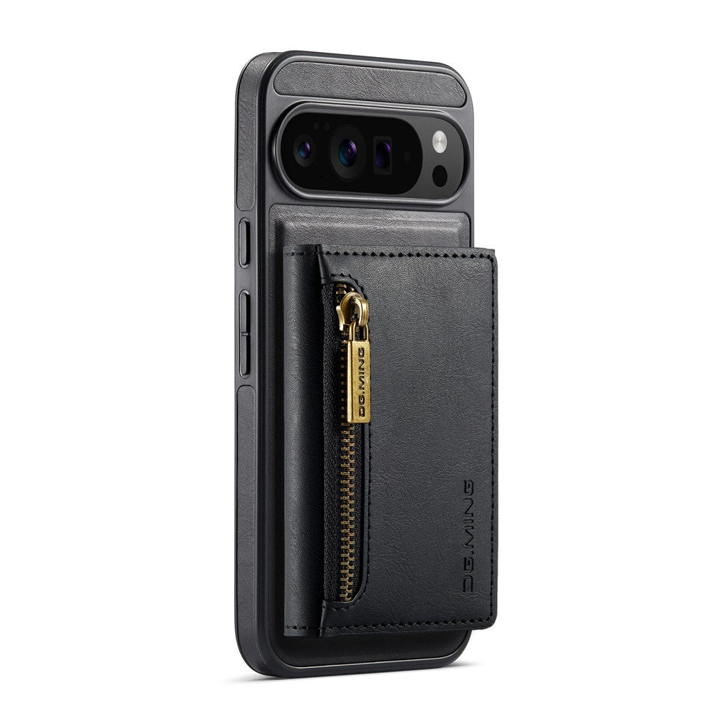 DG.MING M5 Series For Google Pixel 10 Pro XL Case Detachable Magnetic Leather Phone Cover with Card Slots