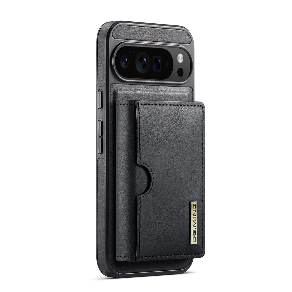 DG.MING M6 Series For Google Pixel 10 Pro XL Case Magnetic Wallet PU + PC + TPU Phone Cover