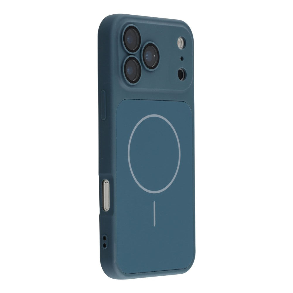 For iPhone 17 Pro Max Case Compatible with MagSafe Skin Touch TPU PC Phone Back Cover with Camera Lens Protector