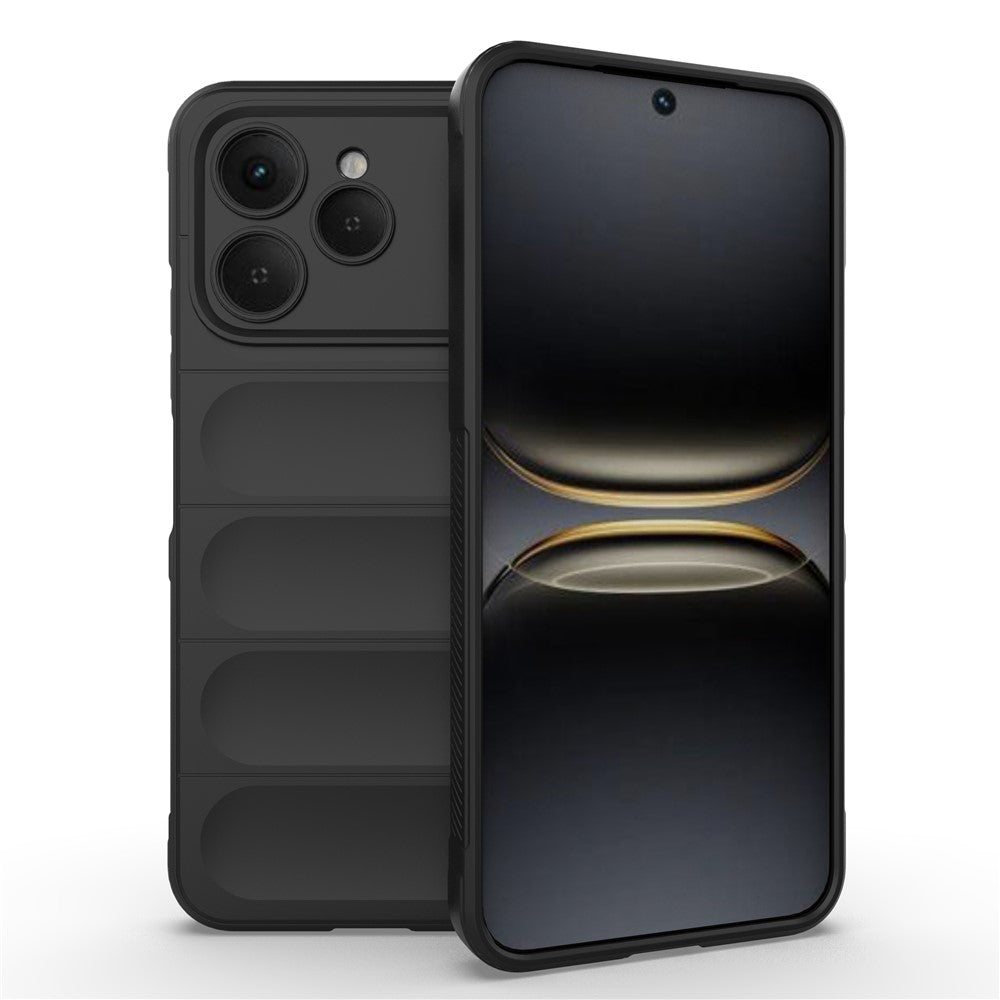 For TECNO Spark 40 4G Case Anti-Drop Soft TPU Rugged Phone Back Cover