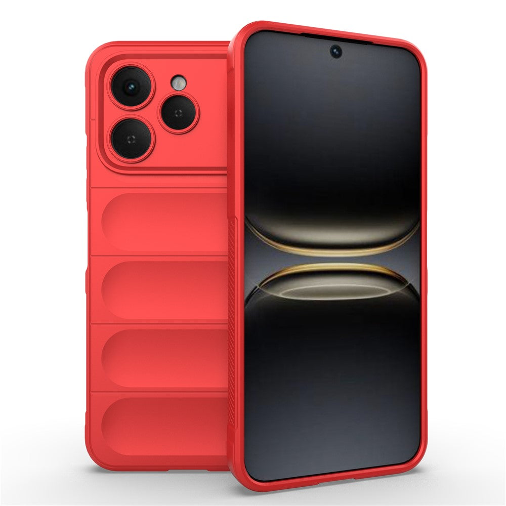 For TECNO Spark 40 4G Case Anti-Drop Soft TPU Rugged Phone Back Cover