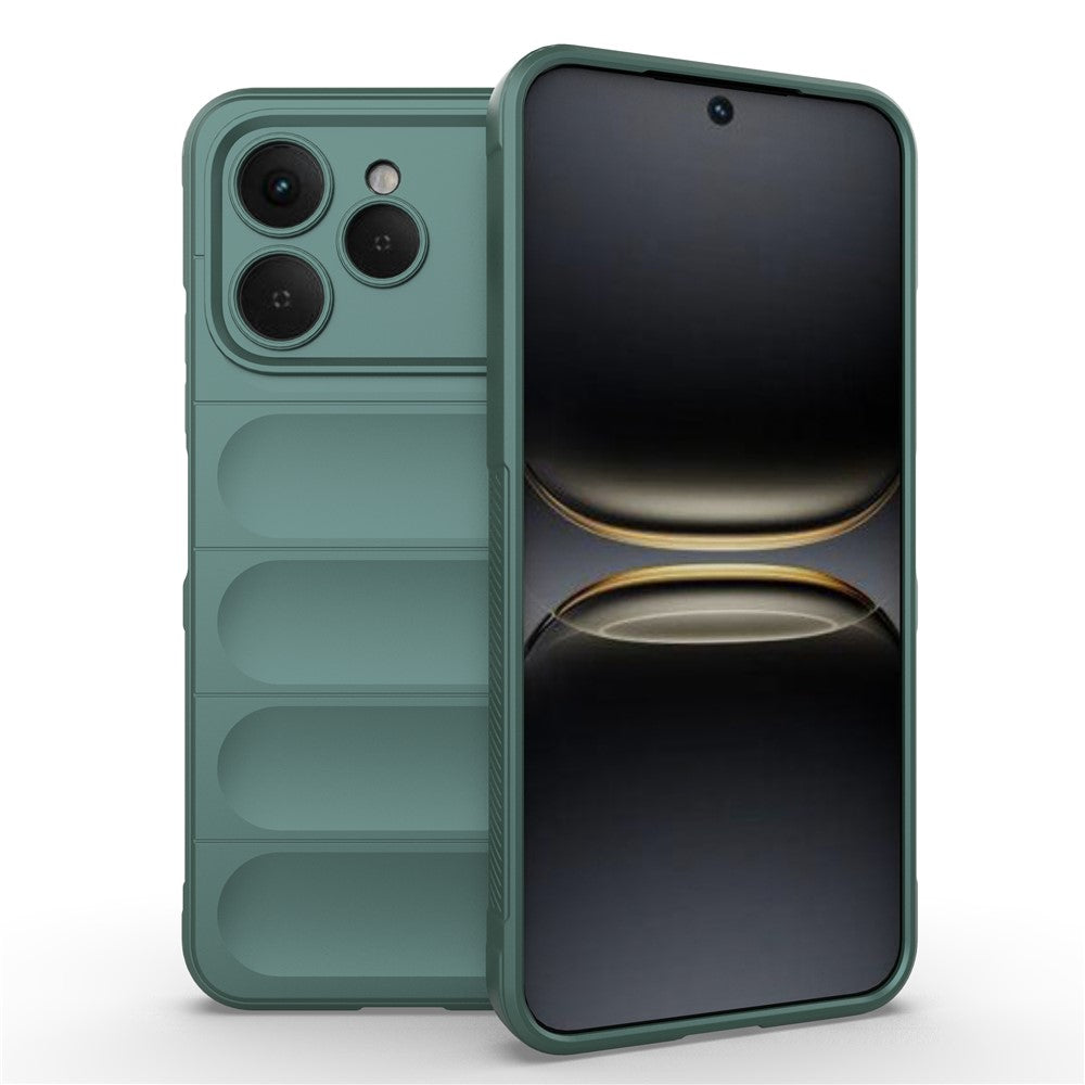 For TECNO Spark 40 4G Case Anti-Drop Soft TPU Rugged Phone Back Cover