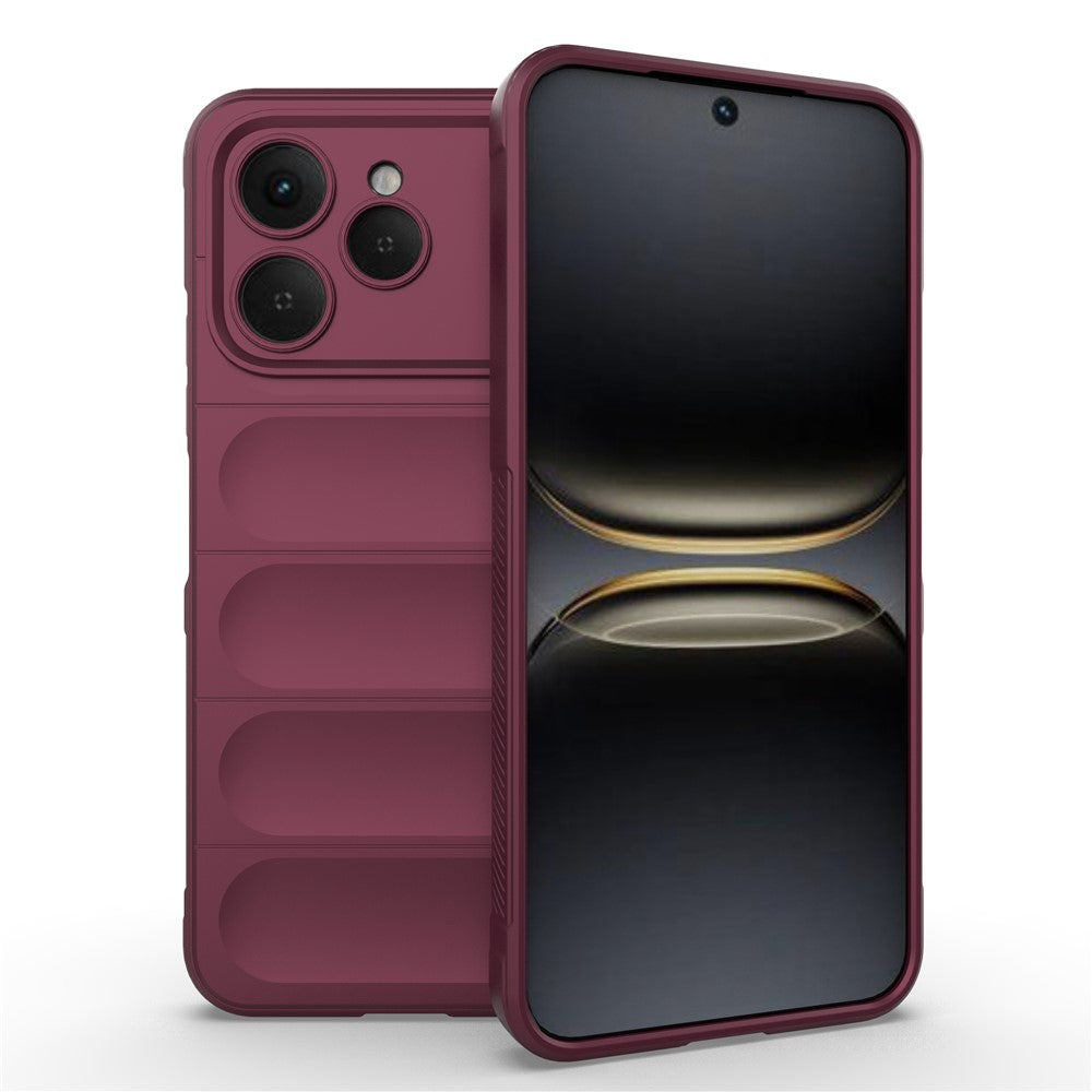 For TECNO Spark 40 4G Case Anti-Drop Soft TPU Rugged Phone Back Cover