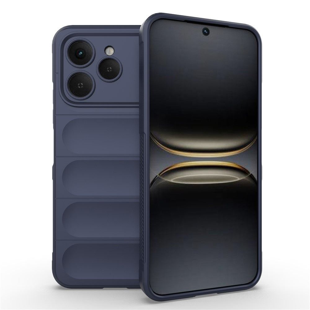 For TECNO Spark 40 4G Case Anti-Drop Soft TPU Rugged Phone Back Cover