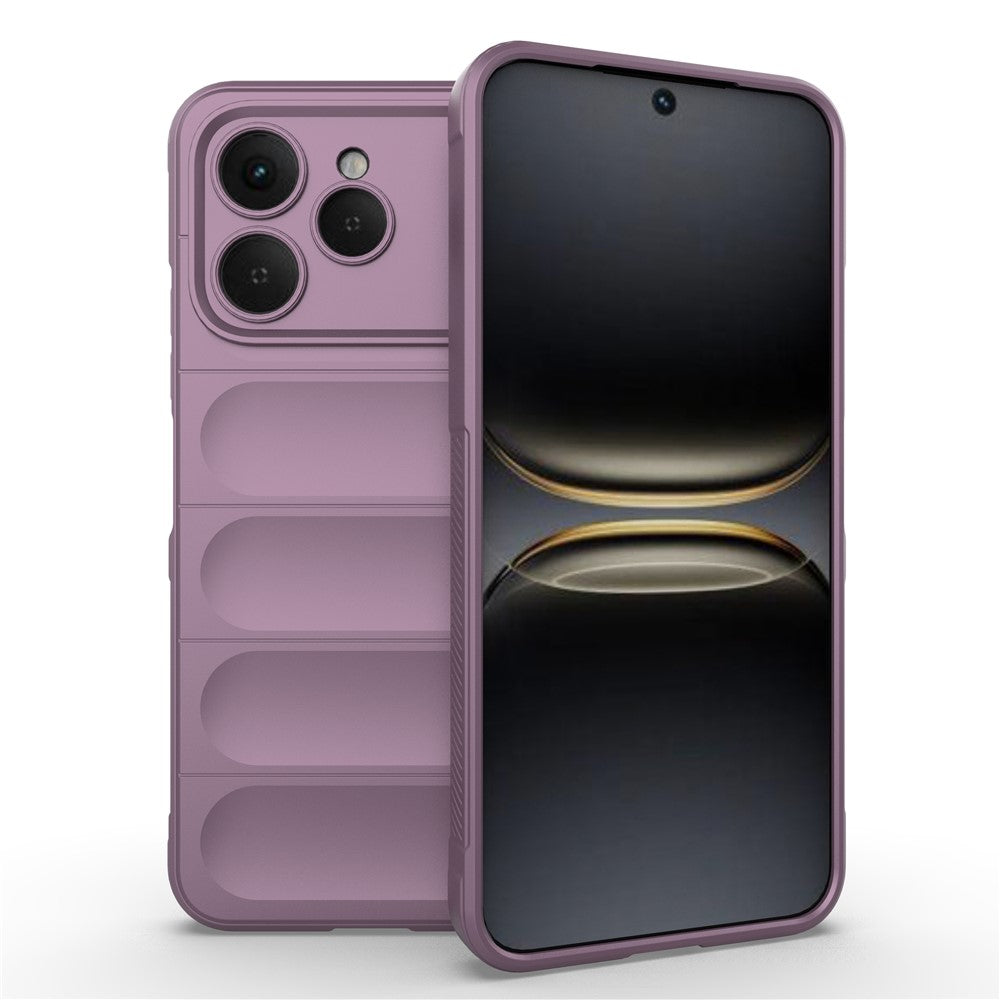 For TECNO Spark 40 4G Case Anti-Drop Soft TPU Rugged Phone Back Cover