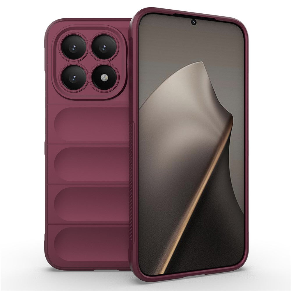 AMORUS For Xiaomi 15T Case Shockproof Soft TPU Rugged Phone Back Cover