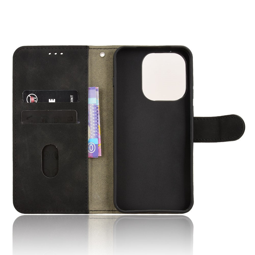 For Oppo Find X9 5G Leather Case Skin Feel Anti Drop Wallet Flip Phone Cover