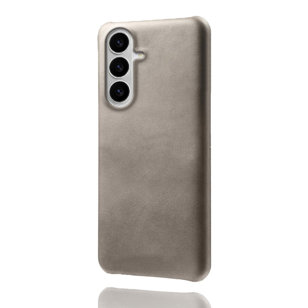 For Samsung Galaxy S26 / S26 Pro Case Calf Texture PU Leather Hard PC Protective Phone Cover