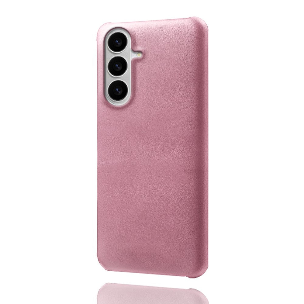 For Samsung Galaxy S26 / S26 Pro Case Calf Texture PU Leather Hard PC Protective Phone Cover