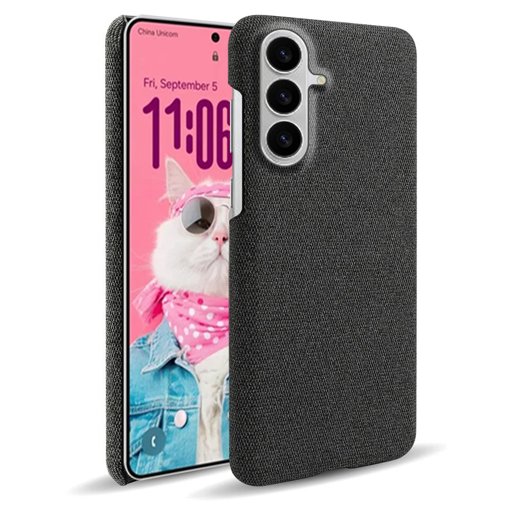 For Samsung Galaxy S26 / S26 Pro Phone Case Cloth Texture Anti-Scratch Protective PC Back Cover