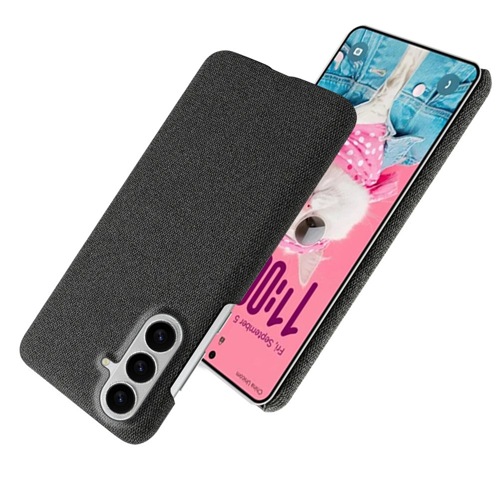 For Samsung Galaxy S26 / S26 Pro Phone Case Cloth Texture Anti-Scratch Protective PC Back Cover