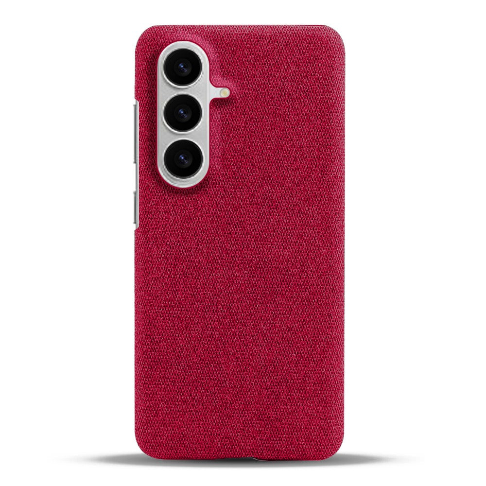 For Samsung Galaxy S26 / S26 Pro Phone Case Cloth Texture Anti-Scratch Protective PC Back Cover