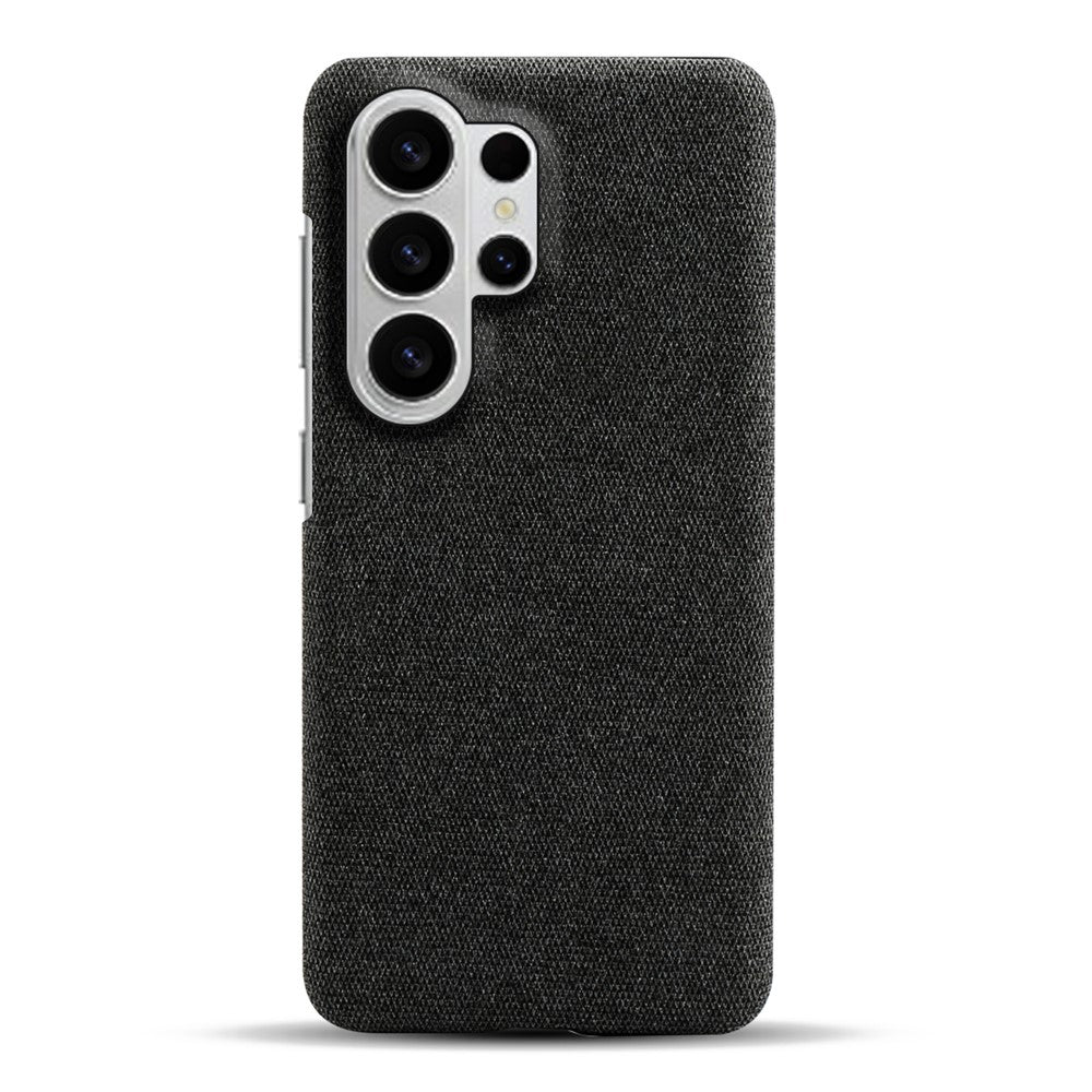 For Samsung Galaxy S26 Ultra Phone Case Cloth Texture Anti-Scratch Protective PC Back Cover
