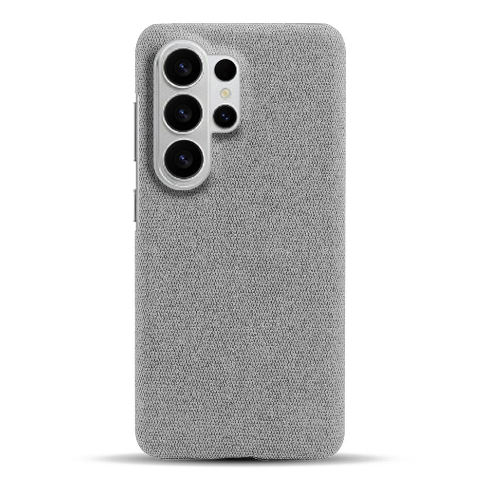 For Samsung Galaxy S26 Ultra Phone Case Cloth Texture Anti-Scratch Protective PC Back Cover