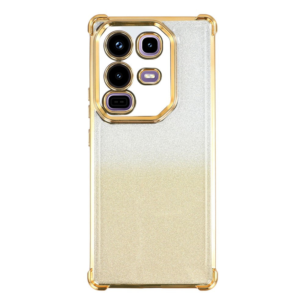 Coque de téléphone en TPU pailleté avec coins renforcés pour Infinix Note 50 Pro 4G 