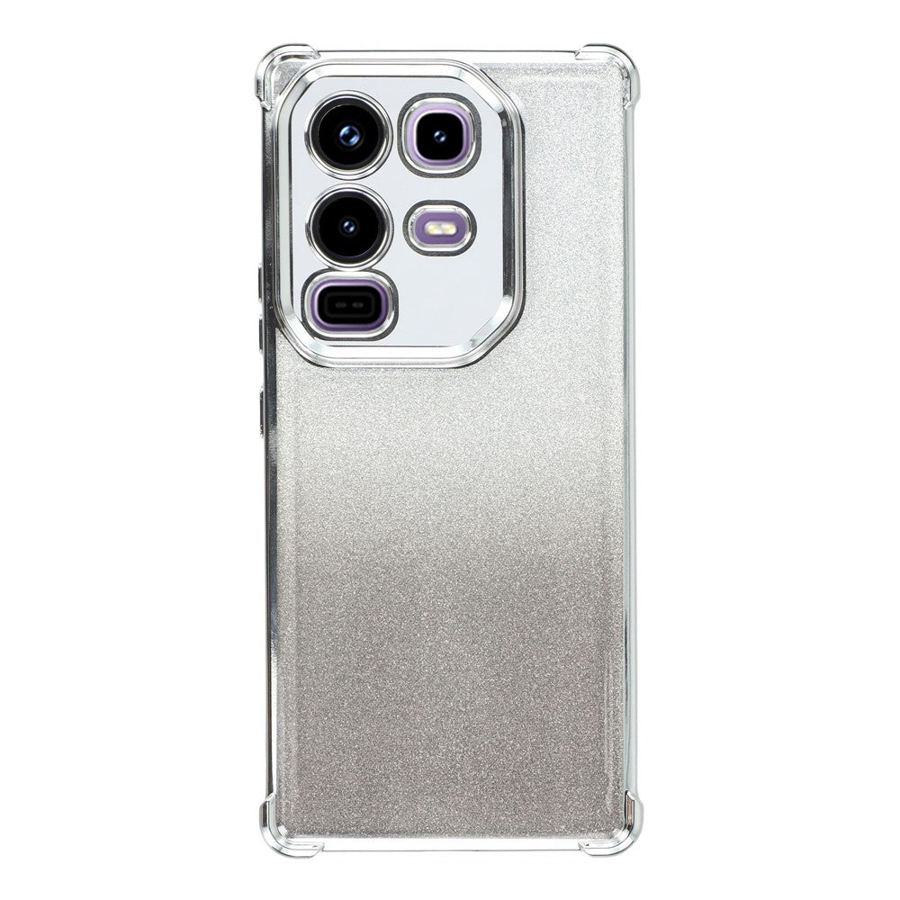 Coque de téléphone en TPU pailleté avec coins renforcés pour Infinix Note 50 Pro 4G 