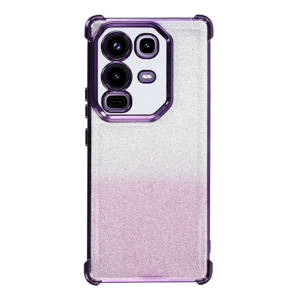 Coque de téléphone en TPU pailleté avec coins renforcés pour Infinix Note 50 Pro 4G 