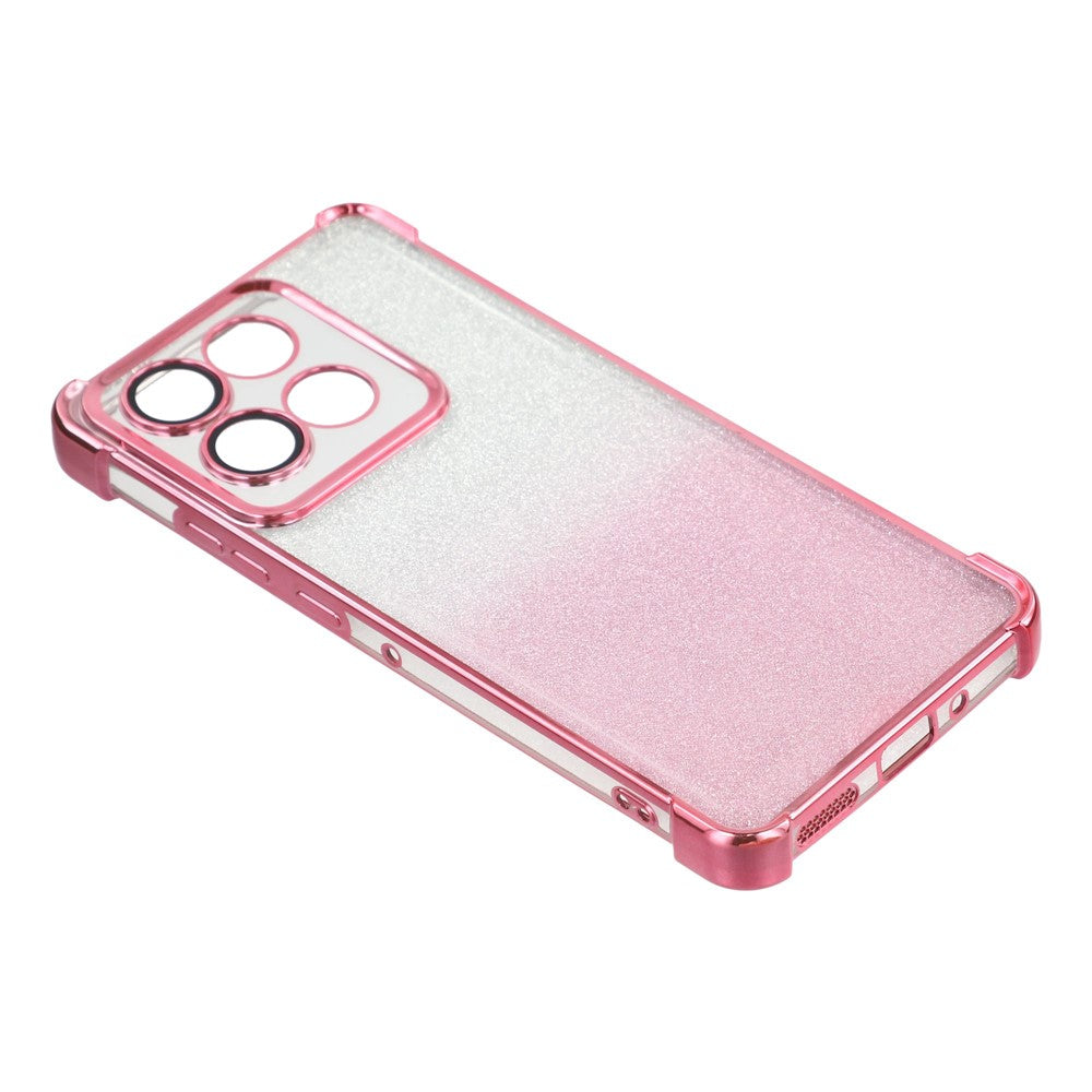 For Motorola Moto G86 5G Case Glitter TPU Phone Cover with Reinforced Corners