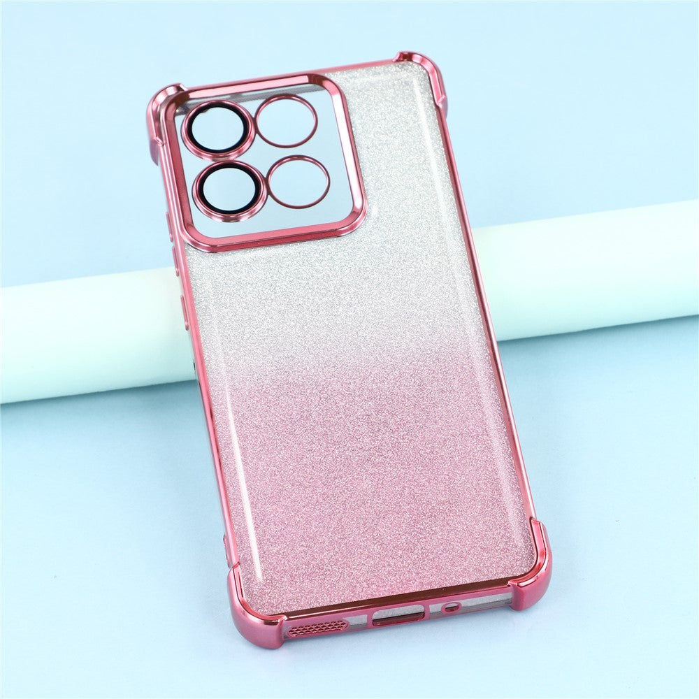 For Motorola Moto G86 5G Case Glitter TPU Phone Cover with Reinforced Corners