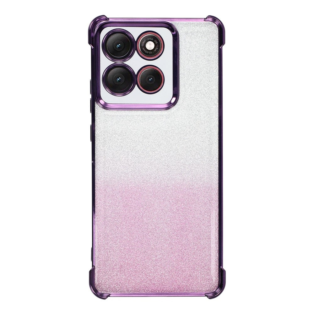 For Motorola Moto G86 5G Case Glitter TPU Phone Cover with Reinforced Corners