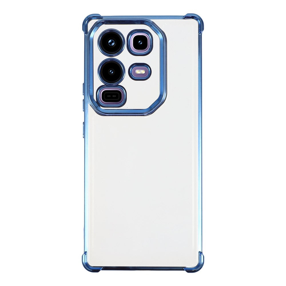 Coque arrière transparente en TPU avec coins renforcés pour Infinix Note 50 Pro 4G 