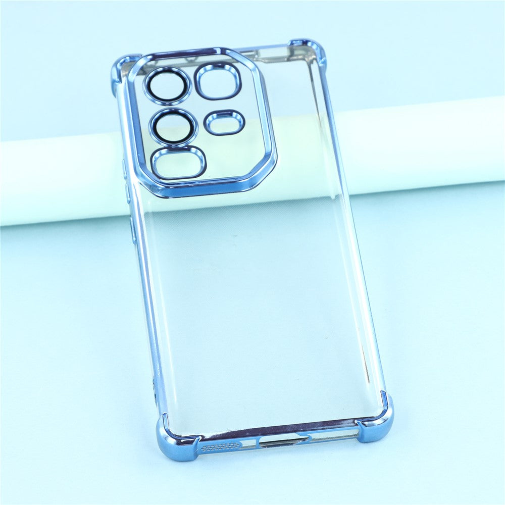 Coque arrière transparente en TPU avec coins renforcés pour Infinix Note 50 Pro 4G 