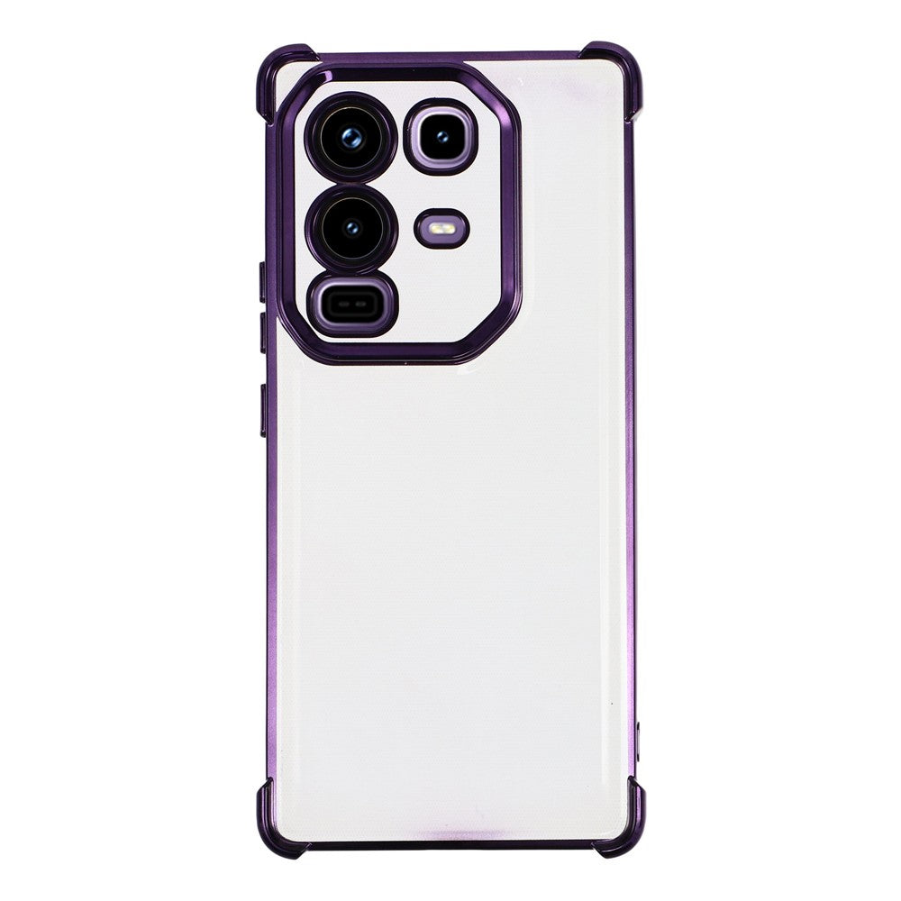 Coque arrière transparente en TPU avec coins renforcés pour Infinix Note 50 Pro 4G 
