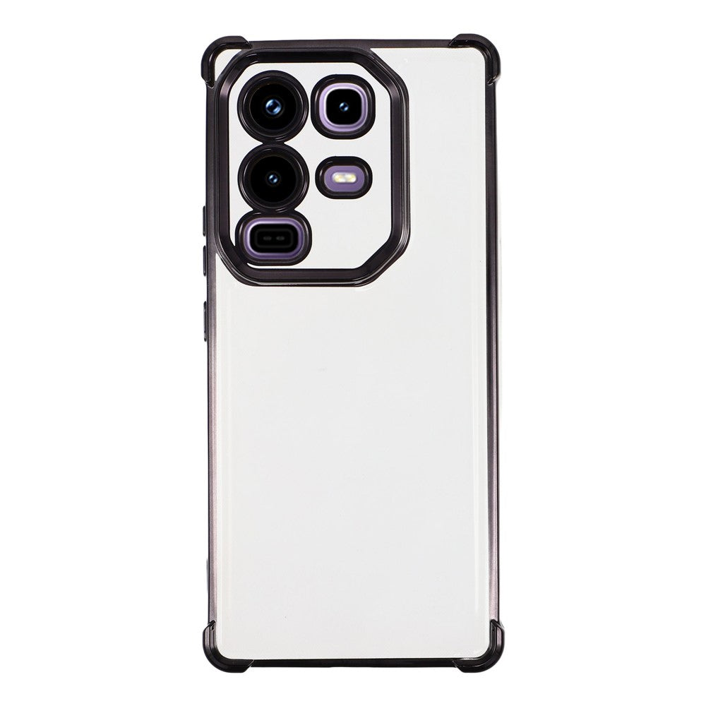 For Infinix Note 50 Pro 4G Case Reinforced Corners TPU Clear Back Cover