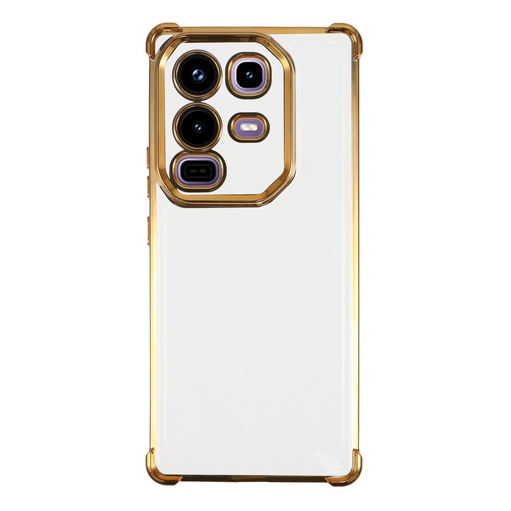Coque arrière transparente en TPU avec coins renforcés pour Infinix Note 50 Pro 4G 
